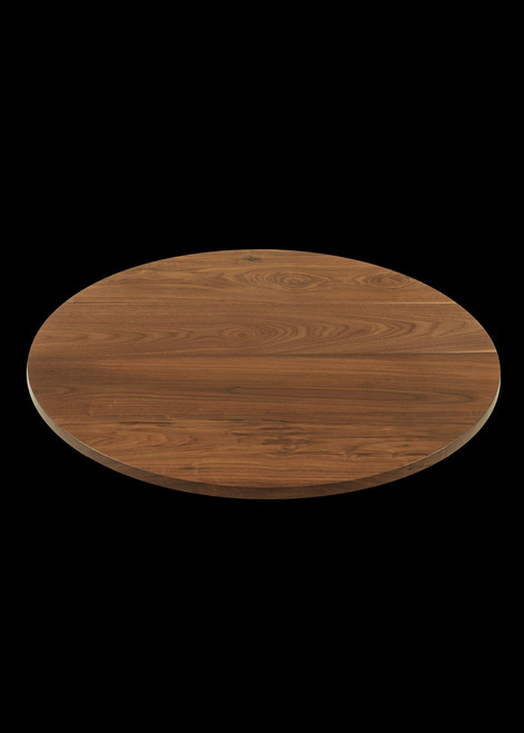 Custom Round Walnut Table Top