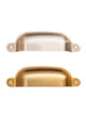 Forged Brass Bin Pulls