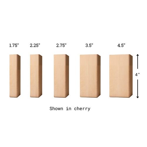 Choose Foot Height & Width