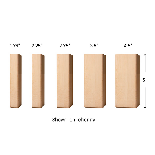 Choose Foot Height & Width